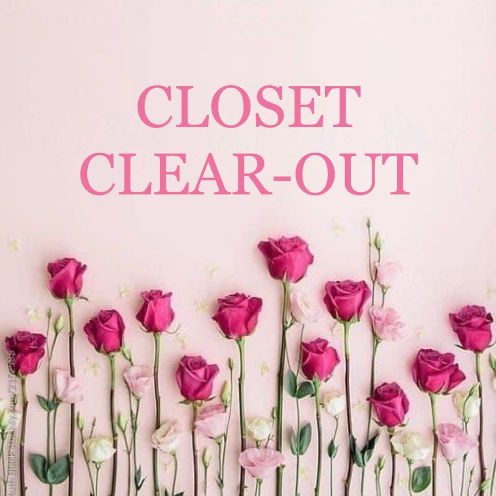 HELP ME CLEAR OUT MY CLOSET 💕